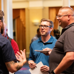 Enjoying the networking opportunities for Agile and DevOps at Agile + DevOps WEST 2022